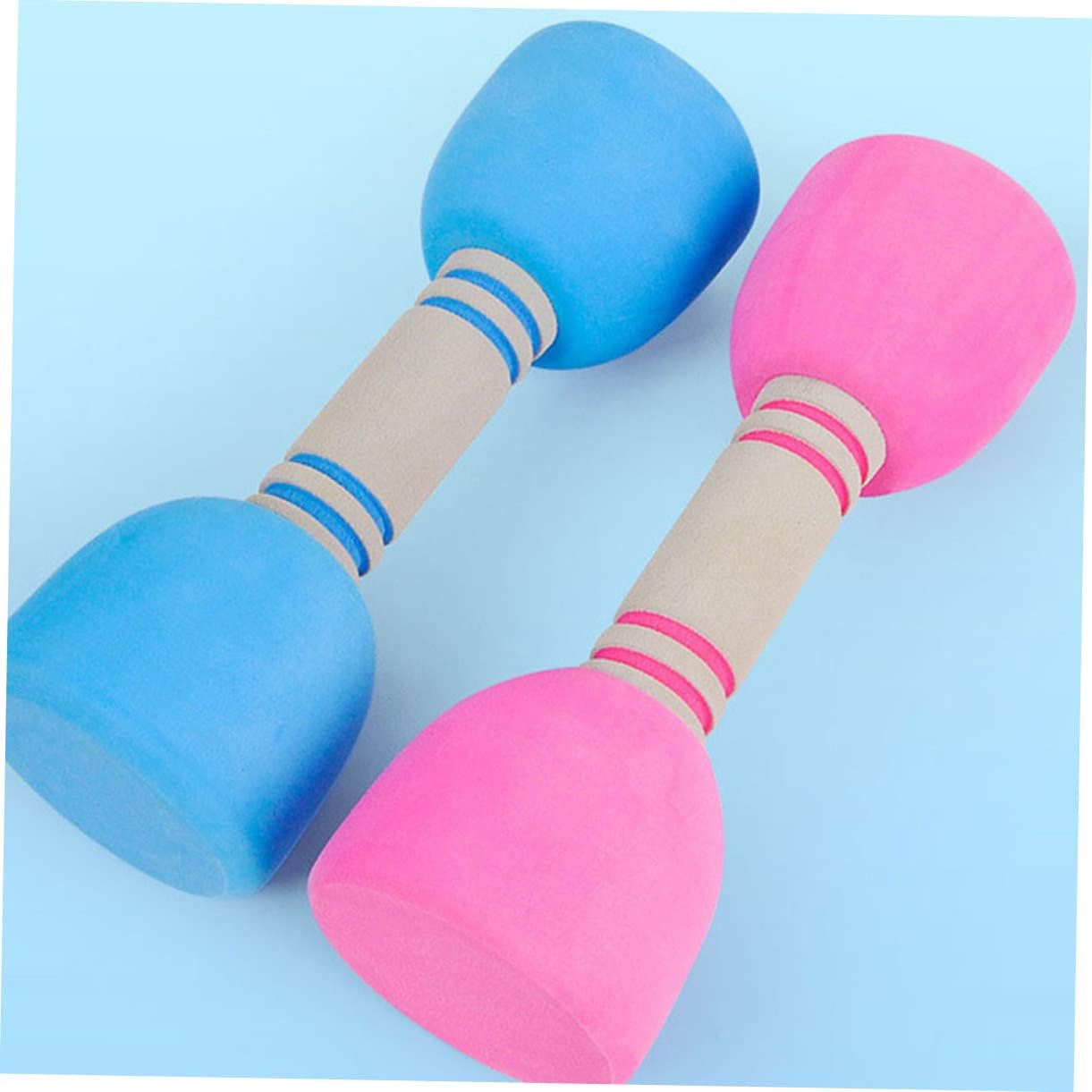 1pair Boy Girl Fitness Dumbbells Random Colors Exercise Toys for Boy Girl Hand Grip Training for Coordination and