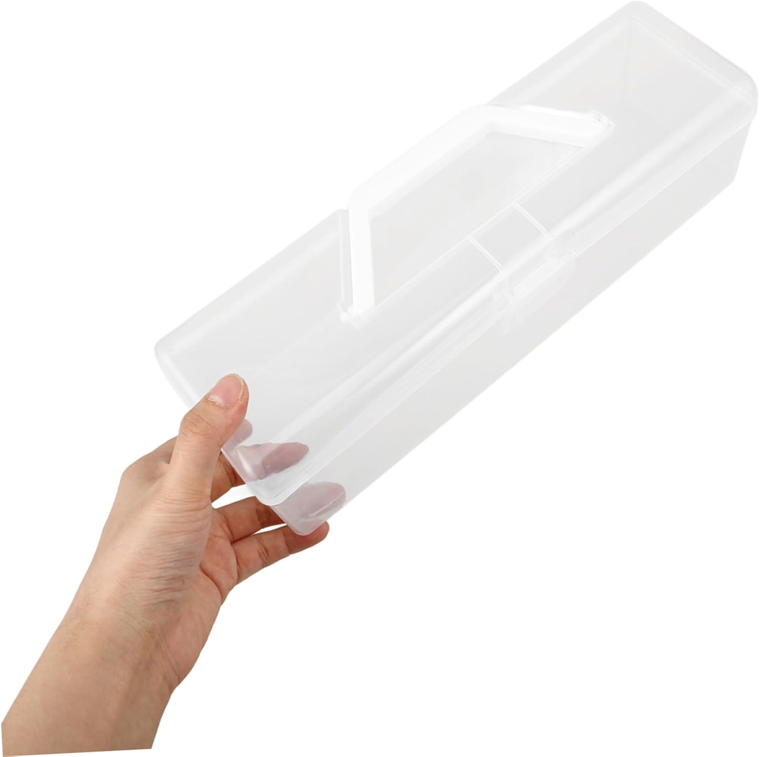 OUNONA Cake Carrier Portable Bread Box Snack Box Lid Airtight Cake Storage Cupcake Carrier for Travel