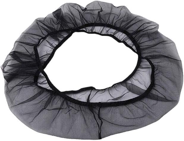 Image of 1Pc Black Small Bird Cage Cover,Bird Cage Dust Cover,Small Birdcage Seed Catcher Guard Net Cover,Nylon Pet Bird Cage, Gauze Birdcage Accessories Mesh Net Cover,Bonsai Protection Cover Pet Supplies
