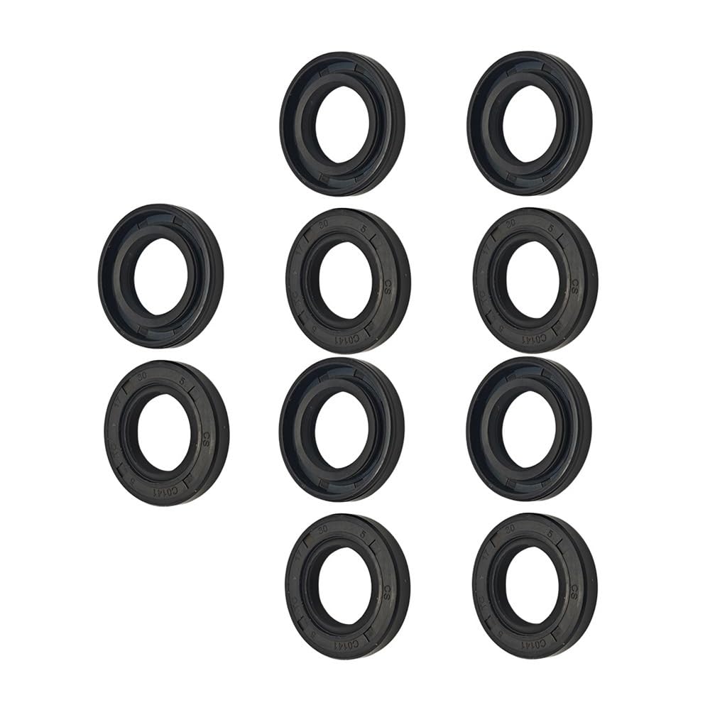 Juego de 5 retenes de Aceite de cigüeñal compatibles con motosierras MS390 039, MS310, MS290 029, MS 390, 310 y 290. Pieza de Repuesto.