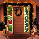 colorlife Christmas LED decorations. This is the porch sign for December. Hanging banners for the co