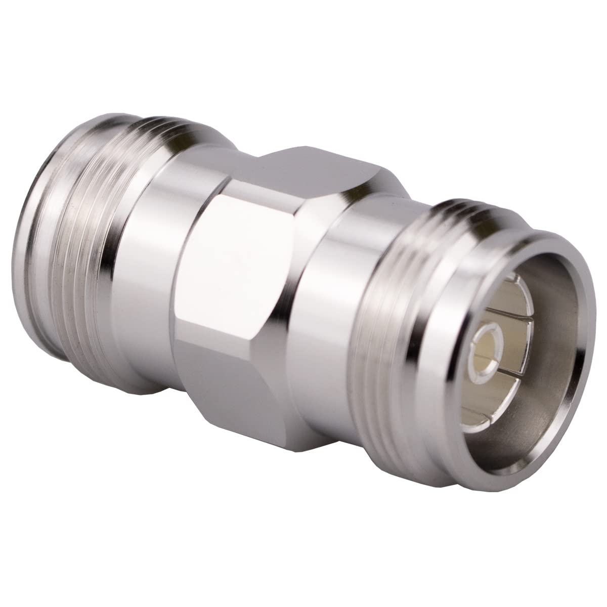 Whisary 4.3/10 MiniDin Female to Female Adapter, 50 Ohm, 1 Piece