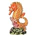 Cristal bejeweled émaillé bijoux de bijoux de mer bohorse bookring boîte cadeau de Noël cadeau nautique artisanat collection Figurines Sealife (Color : Orange)