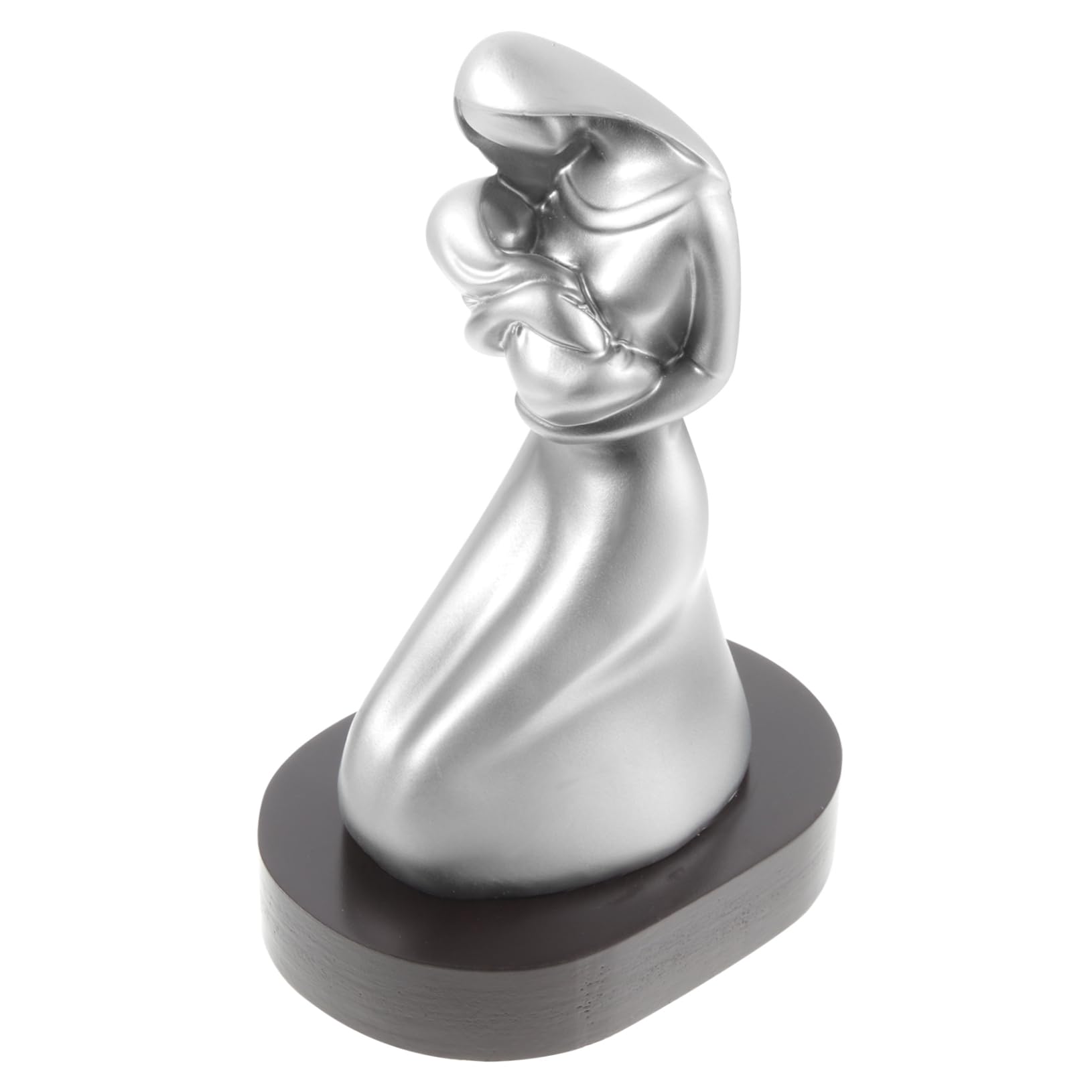 Decorazione da Scrivania Mamma e Ragazza in Braccio Ornamento in Resina Decorazione Elegante per Tavolo e Casa