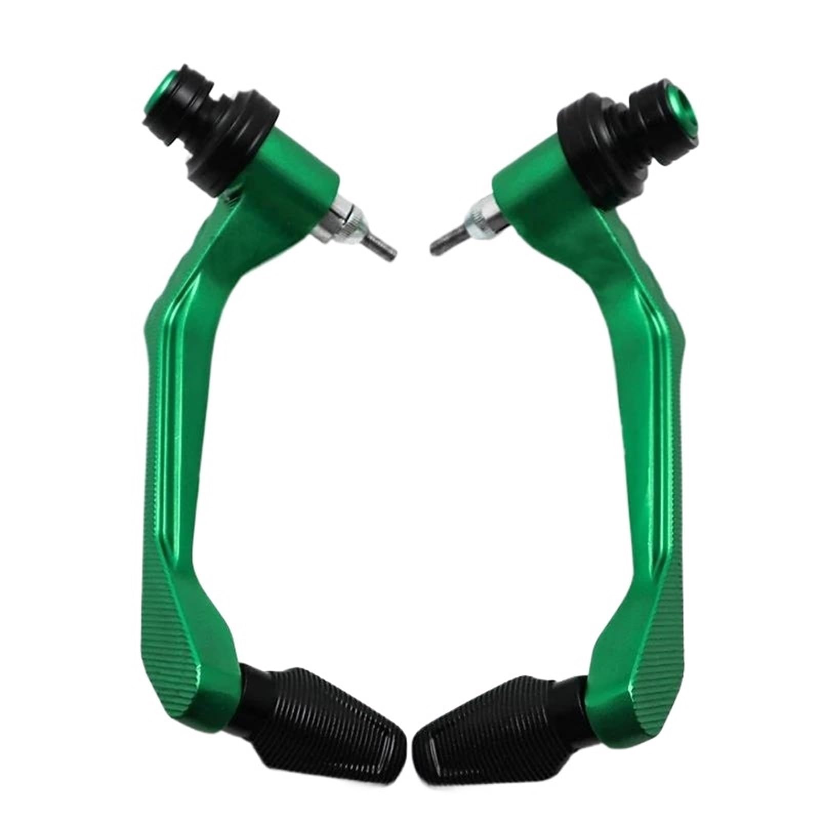 HJTEDHE Universal 17-22mm Motorcycle Handlebar Brake and Clutch Lever Hand Guard Motorcycle Handlebar Lever Guards(Green)