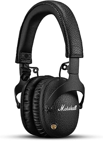 Marshall Monitor II Active Noise Canceling Over-Ear Bluetooth Headphone, Black
