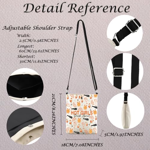MNIGIU Funny Aperol Spritz Gift Aperol Crossbody Bag Aperol Lover Gift Aperol Themed Gift Cocktail Party Gift3