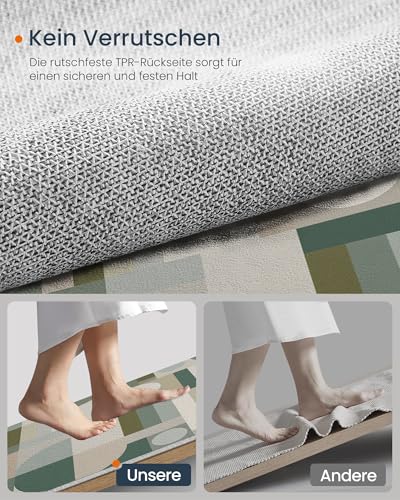 Tapis moderne lavable en machine pour salon et entrée de bureau