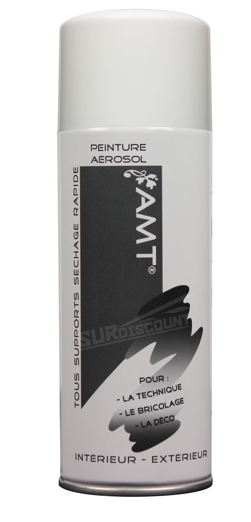 Bombe de peinture aérosol Blanc Brillant