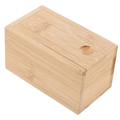 Totority Box Professional Wooden Bait Box Multi Function Fishing Lure Container for and Live Bait Lightweight and Portable Fishing Accessory for Traveling Fishermen