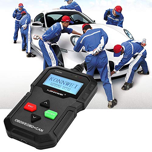 Loijon KONNWEI KW590 OBDII OBD Scanner Leitor de Código de Scanner de Diagnóstico Do Carro Leitor de