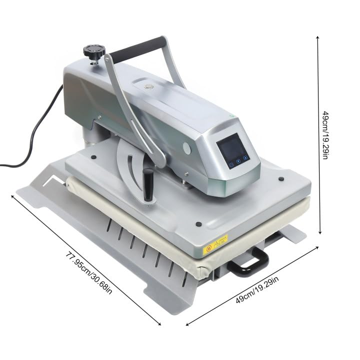 Prensa térmica 15 x 19 pulgadas 110V 1600W miniatura 4