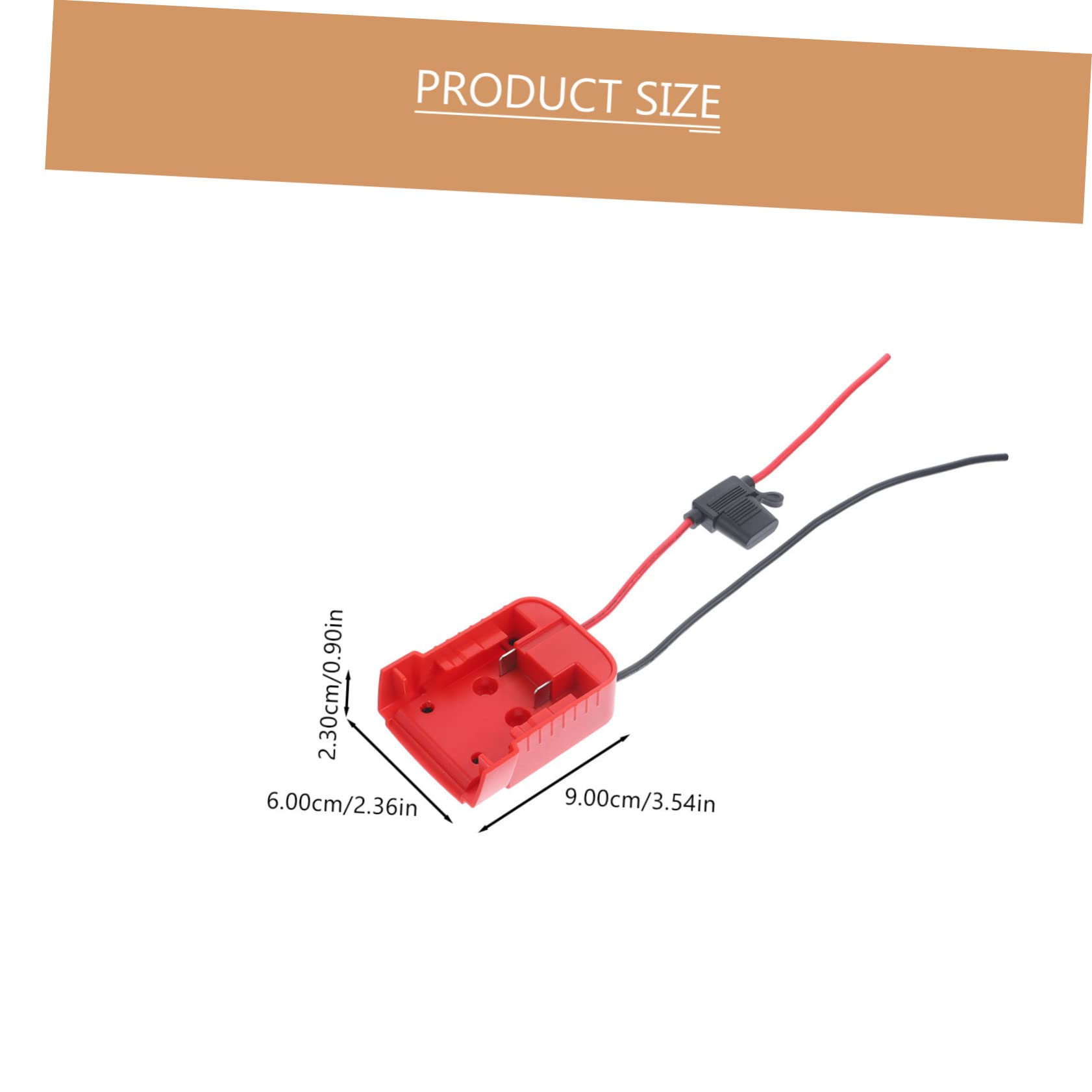 Hemobllo 3piezas Adaptador De Batería De Litio para Juguetes Conector De Alimentación De Fácil Instalación y Uso para Mejorar Herramientas y Proyectos De Robótica