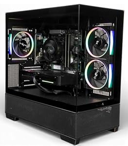 ZeroLag Gaming PC - AMD Ryzen 5 5500, Nvidia RTX 5060, 16GB DDR4 RAM, 1TB NVMe SSD, 80+ PSU, Wi-Fi/Bluetooth, Windows 11 Pro, DeepCool ARGB Case with USB-C