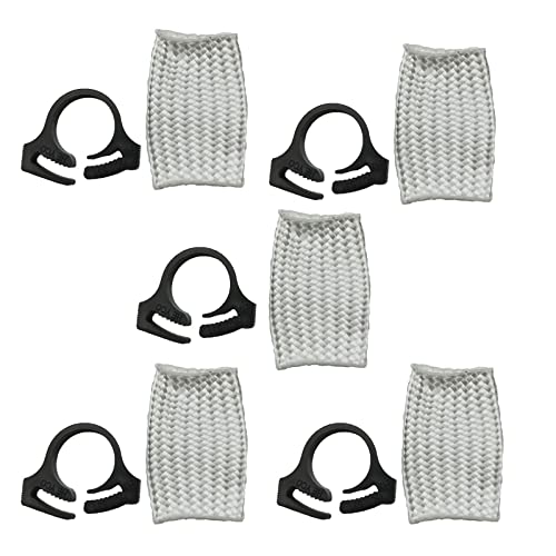 5 Sets 59016200 Air Bleed Socket Replacement for Pool & Spa Filter, Air Exhaust Pipe Kit, Size Adjustable