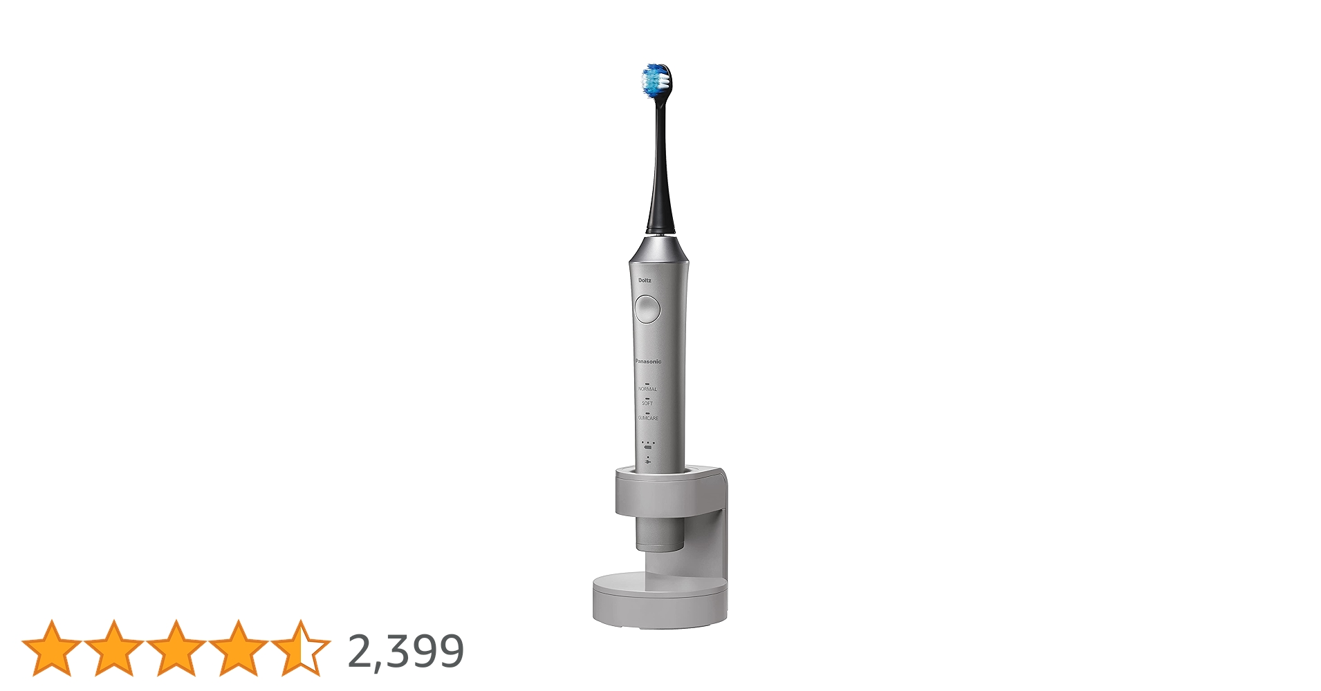 Panasonic Doltz EW-DA45 電動歯ブラシ グレー Amazon.co.jp: パナソニック 電動歯ブラシ ドルツ グレー EW-DA45-H