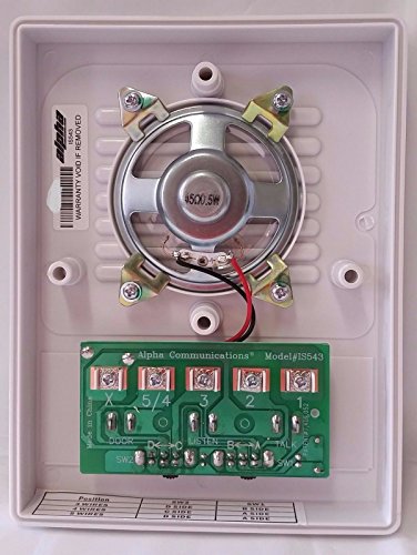 ALPHACO IS543 5/4/3 WIRE INTERCOM STAT-PLAST