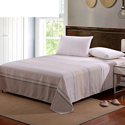 Draps en coton matelassé lit double couverture d'été grand format - 2