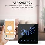 Thermostat Intelligent pour Maison Thermostat Intelligent avec Écran Tactile (Chauffage Électrique)
