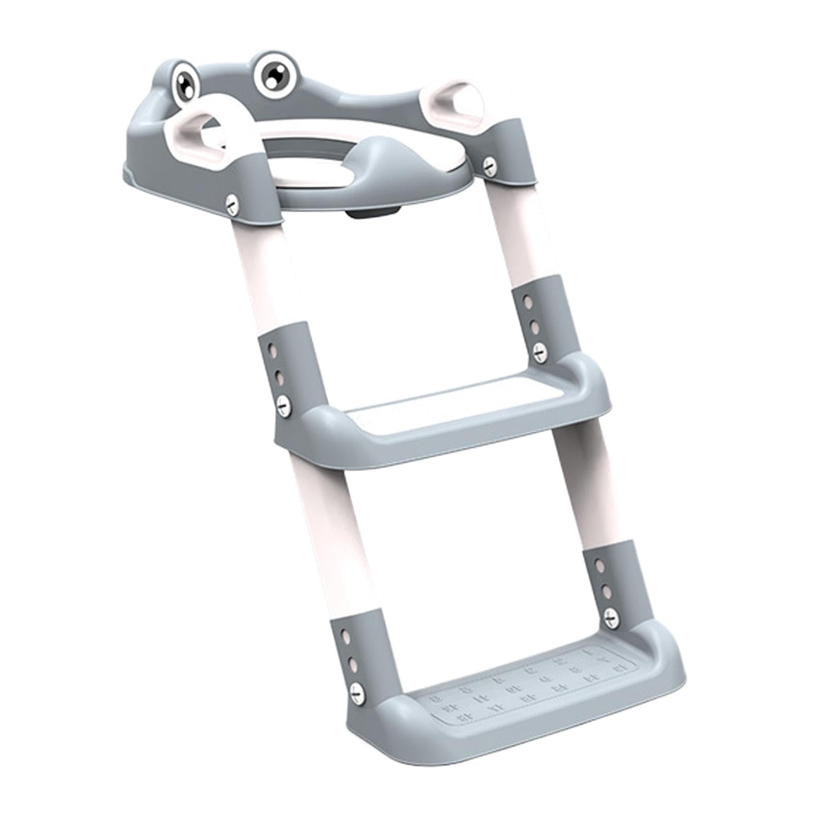 Sedile pieghevole per addestramento WC, sedile a scaletta per bambini, 50 x 32 x 30 cm, regolabile, sedia per bambini, facile da usare a casa