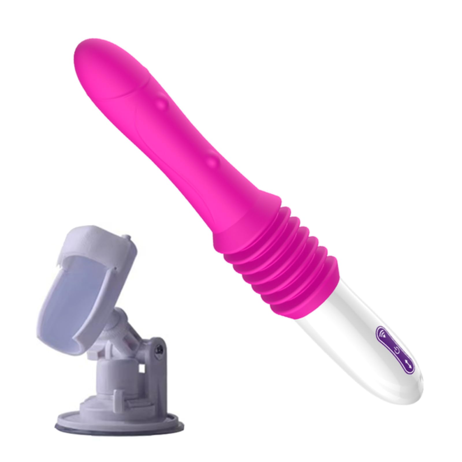 vibratore Vibratore con vibratore a spinta telecomandato, vibratore retrattile automatico a punto G con giocattolo sessuale a tazza Per Orgasmo femminile