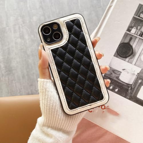 Étui de protection en cuir antichoc pour iPhone 15, 14 Plus et 13 Pro Max