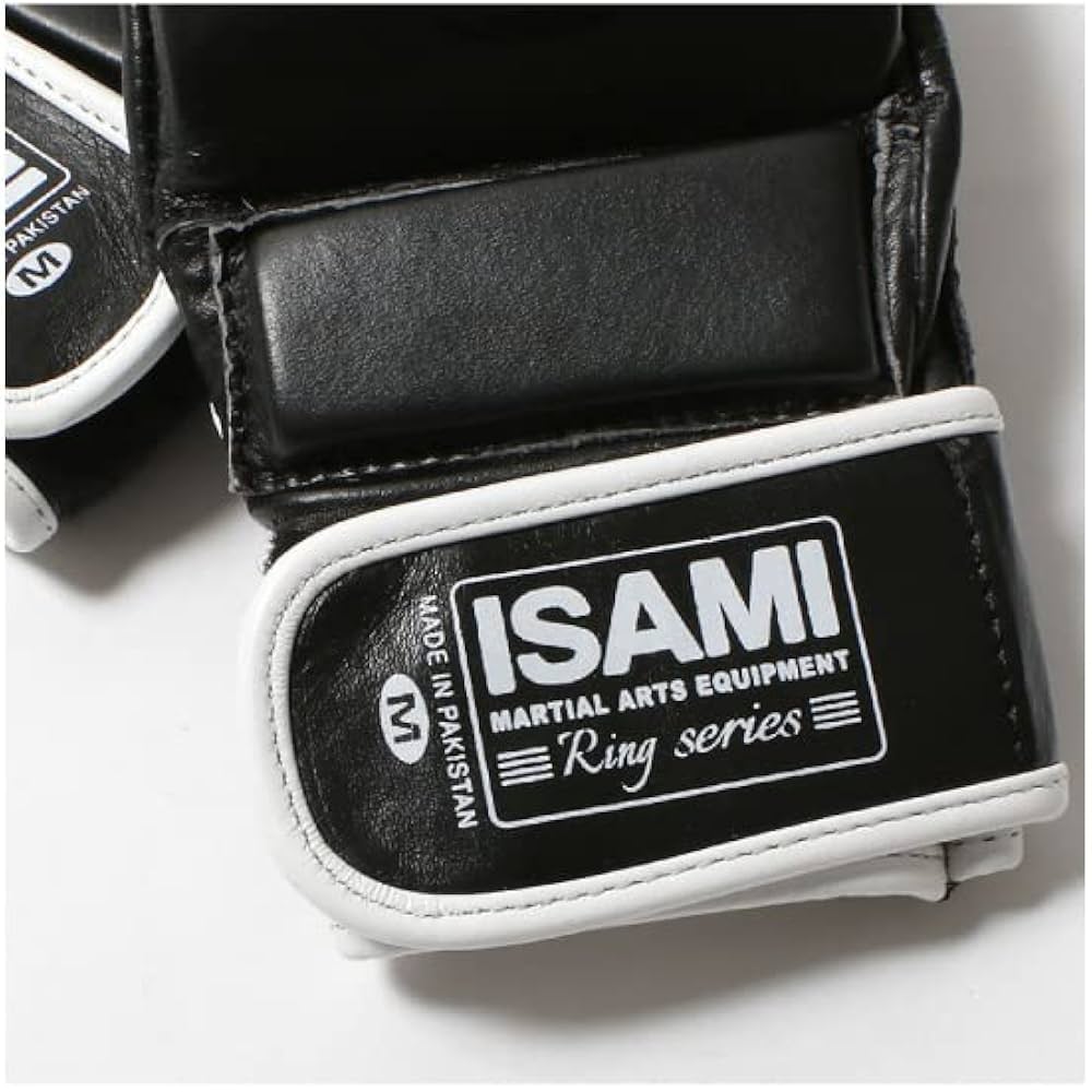 ISAMI 　空手　格闘技　キック　オープンフィンガーグローブ　 黒赤 サイズF ONE X Fairtex オープンフィンガーグローブ ONE Championshipの