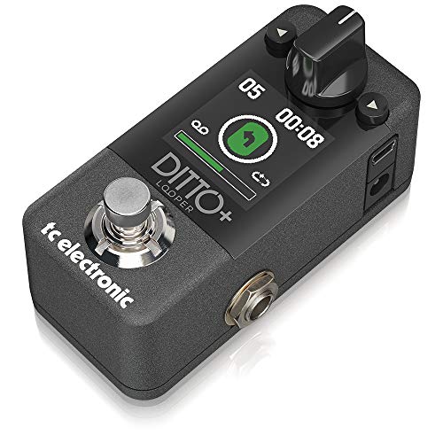 TC Electronic DITTO+ LOOPER Pédale Looper Multi-Sessions de 60 minutes Dernière Génération - Les Beatles, Paul McCartney, John Lennon, RIngo Starr, George Harrison TC Electronic DITTO+ LOOPER Pédale Looper Multi-Sessions de 60 minutes Dernière Génération – Image 4