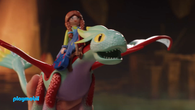 PLAYMOBIL 71080 Dragons Nine Realms – WuWei & Jun – Dragon Deux Têtes Avec Fonction Tir, Selles Incluses – Dès 4 Ans – Aventure Héros