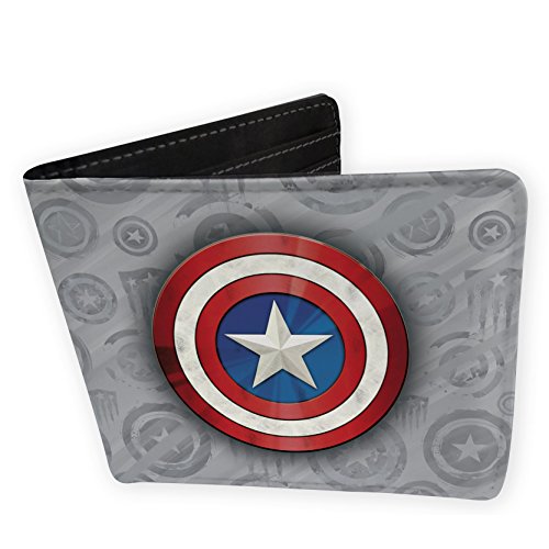 Preisvergleich Produktbild ABYstyle Marvel Geldbörse Captain America Vinyl