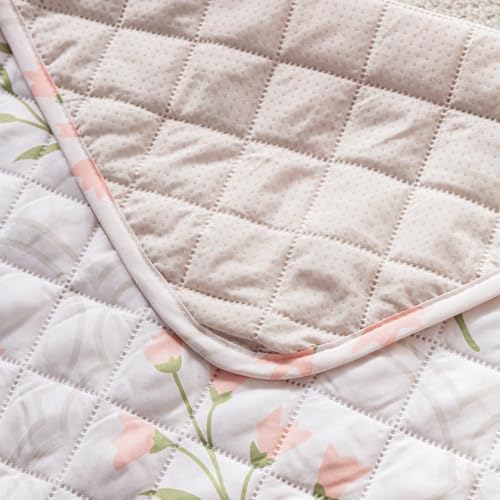 Image of House of Quirk 'Mughal Series' Anti-Slip Sofa Cover Mat with Pocket | Polyester Couch Protector for Pets, Kids & Spills (Gulbahar, 180x170cm, Three Seater)