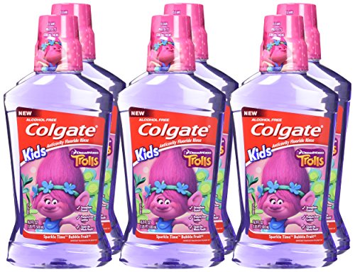 image for Colgate Kids Mouthwash with Anticavity Fluoride for Cavity Protection,