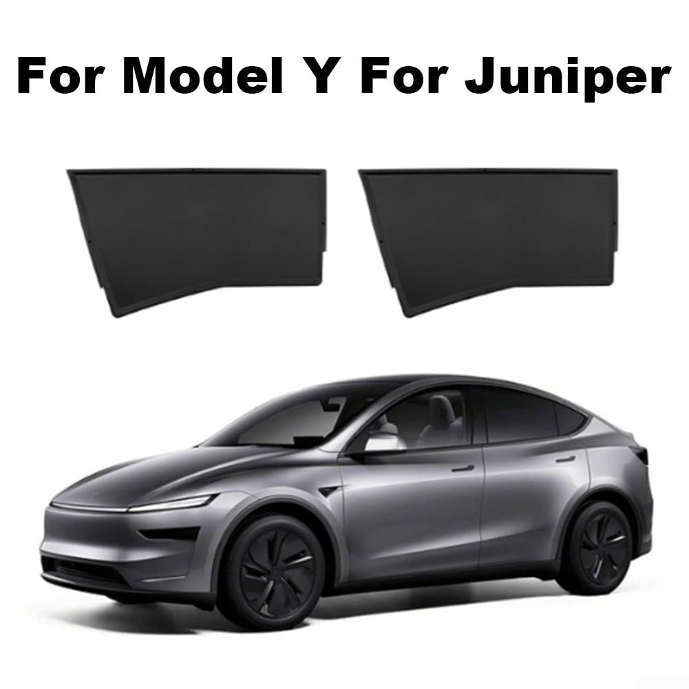Divisorio portaoggetti per bagagliaio anteriore per Tesla Model Y Juniper 2025 | Inserto divisorio per organizer Frunk | Materiale ABS duraturo | Nero | Per una facile installazione | Organizzato