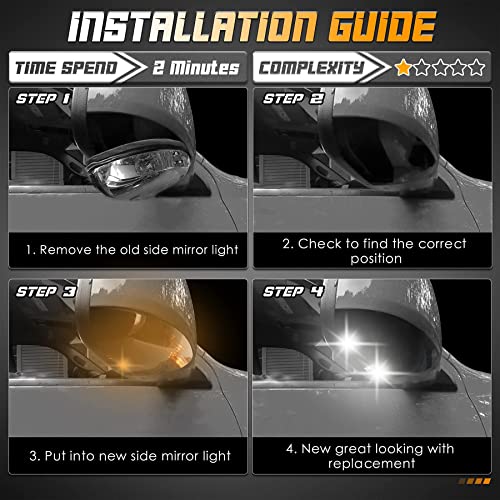 LED Indicatore di direzione Laterale per Honda