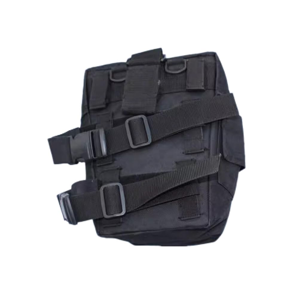 Borsa per maschera antigas, impermeabile, confezione mista (nero)