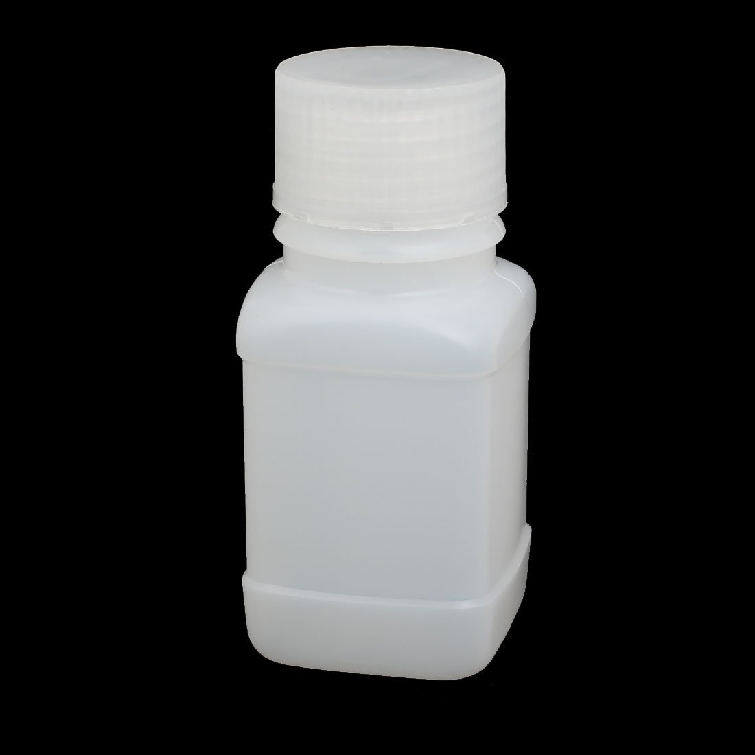 Aexit 60ml 23mm gauge Diameter HDPE Plastic Oblong Shaped Small Mouth Bottle White