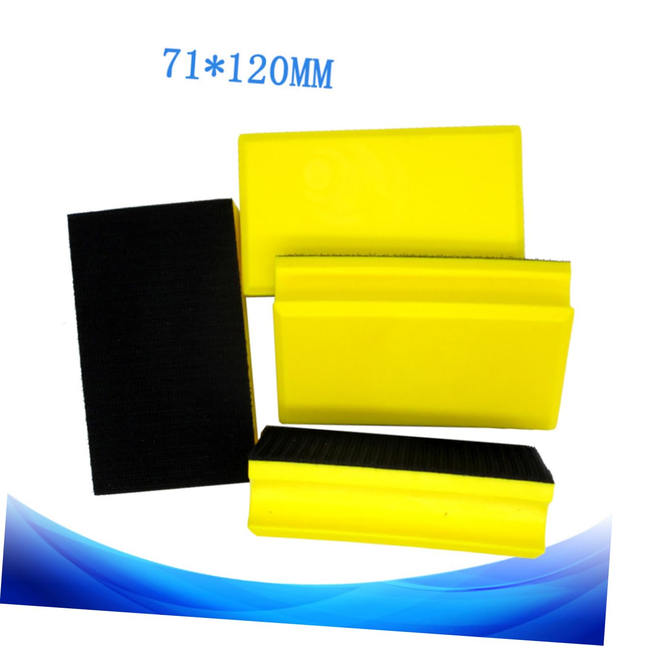 OSALADI Polishing Pad Manual Grinding Discs Suction Cup Pu Material Stick to Surface for Sanding Polishing Buffing