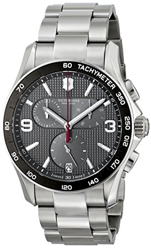 Victorinox Men's 241656 Chrono Classic Stainless Steel Chronograph Watch
