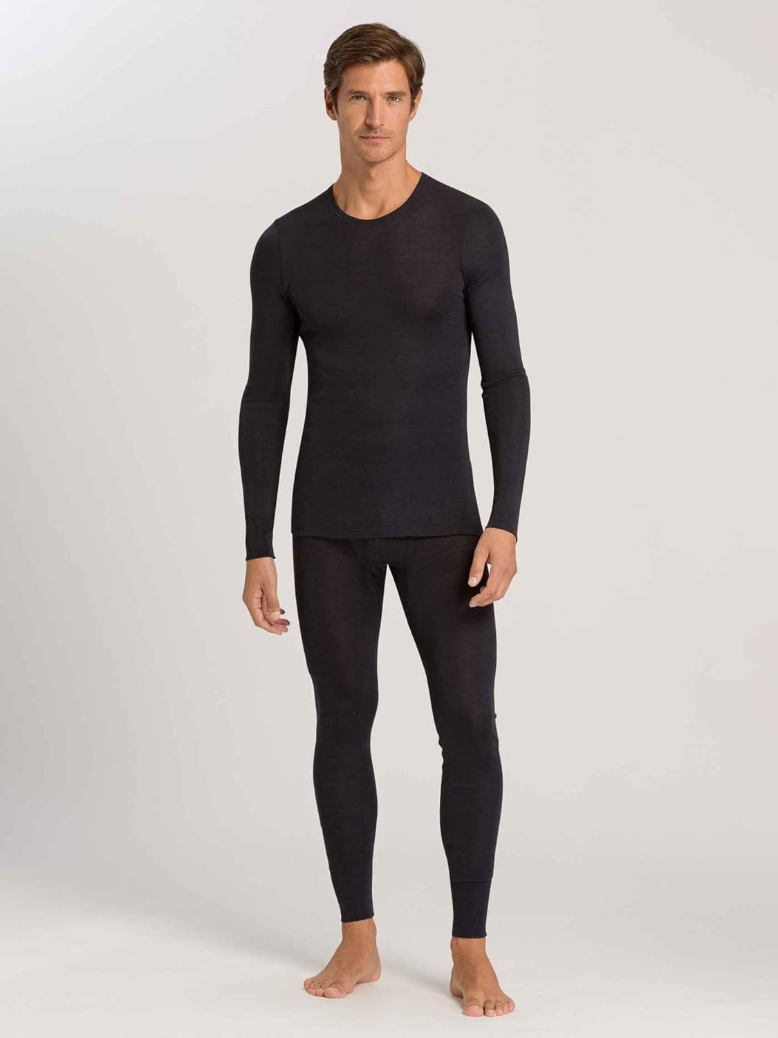HANRO Men's Woolen Silk M Longleg 73412