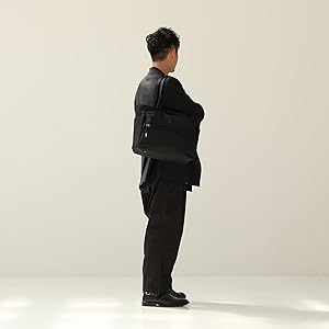 Amazon | [ACE] ビジネス メンズ A4収納可 14.0inchPC対応 【ポケット