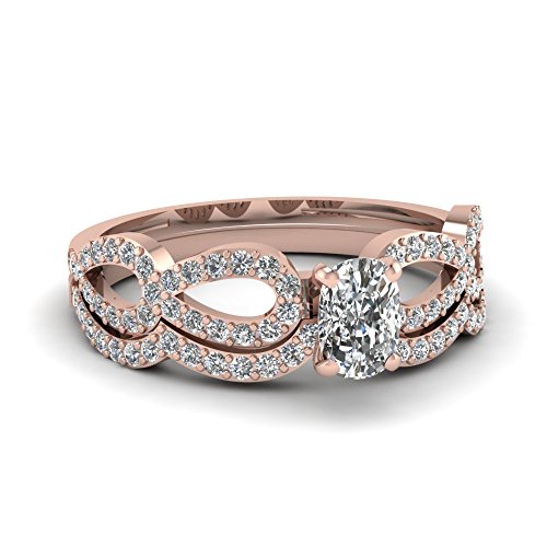 Bague de mariage infini or rose sublime pour sublimer votre quotidien
