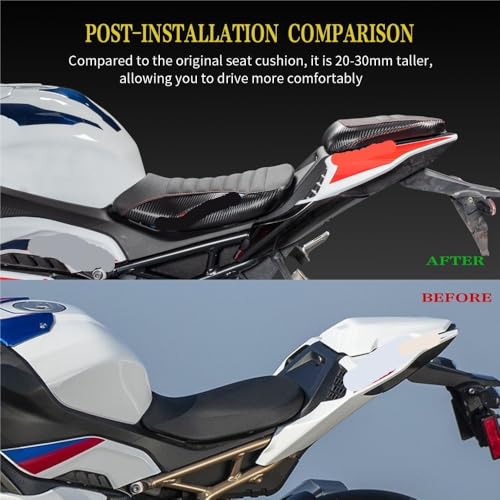 Selle conducteur moto S1000RR coussin passager solo 2019-2025 - 3
