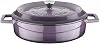 Lava Casting Multi-purpose Spring Pot Diameter Ø 24cm -trendy Purple