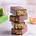 Bateel Dubai Chocolate Gift Set – 6pcs Pistachio & Hazelnut Kunafa Bars | Gourmet Milk Chocolate with Crunchy Kunafa Layers | Luxury Middle Eastern Chocolate Gift Box