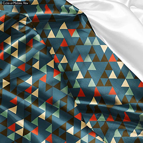 Image of ArtzFolio Dark Triangles D1 | Reusable Sack Bag | Bag for Gym, Storage, Vegetable & Travel