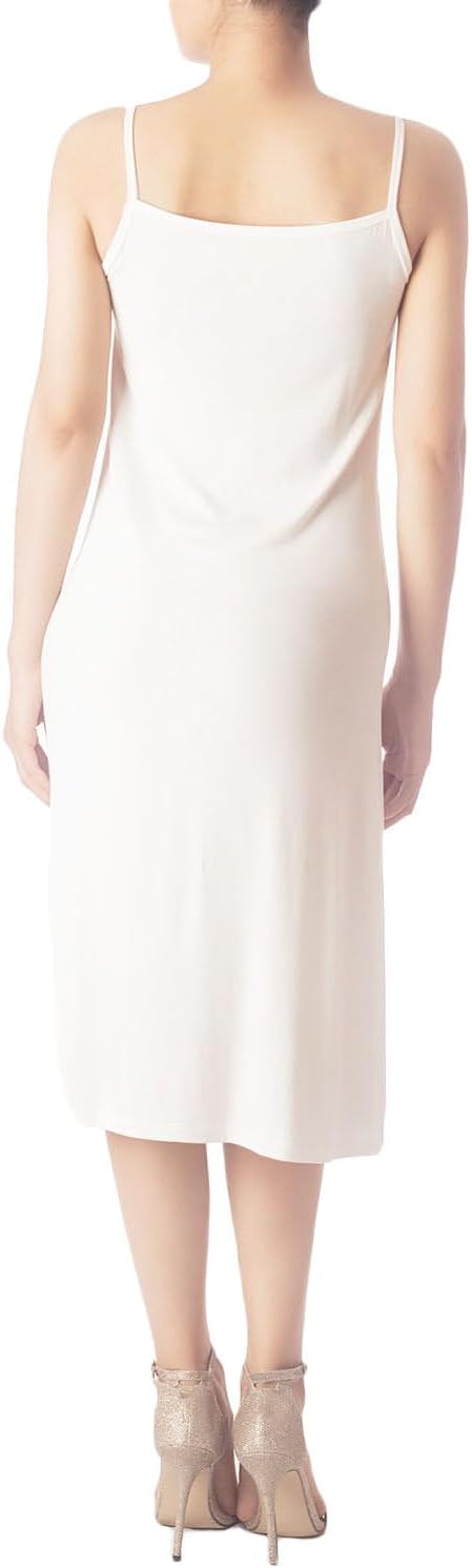 iB-iP Women's Modal Spaghetti Strap Knee Length Casual Full Slip