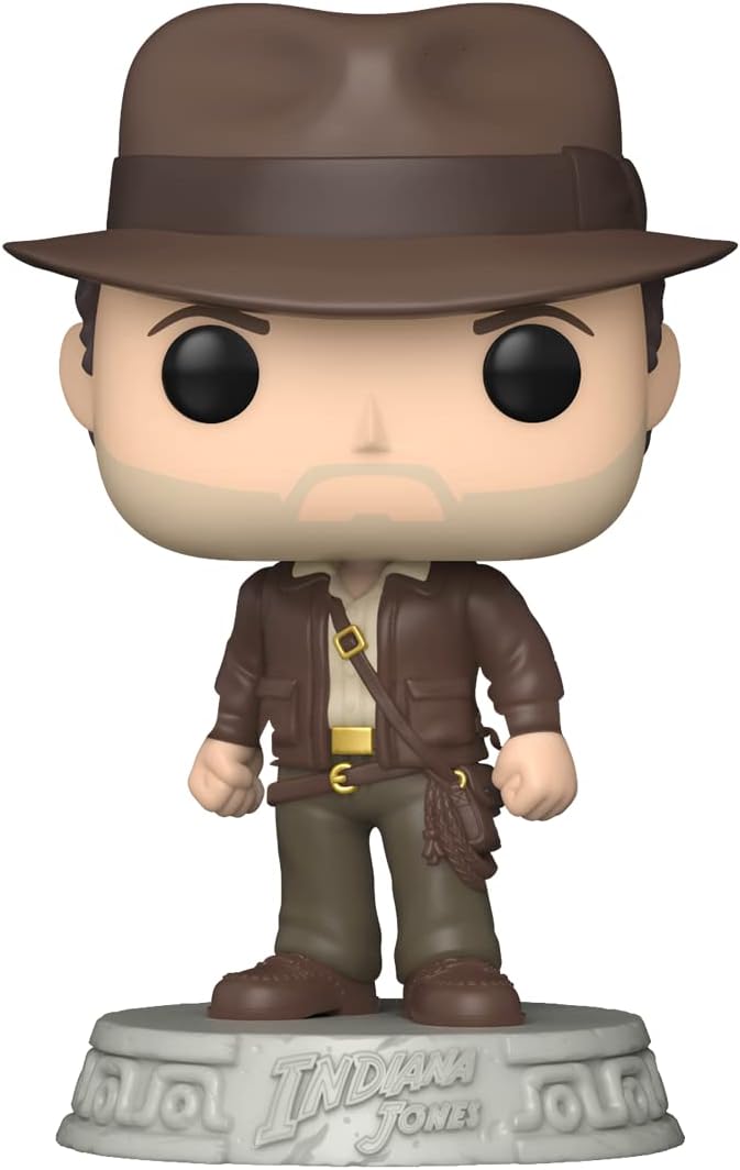 Pop! Movies: ROTLA - Indiana Jones With Jacket - Collectable Vinyl Figure - Gift Idea - Official Merchandise - Toys for Kids & Adults - Movies Fans - Model Figure for Collectors and Display
