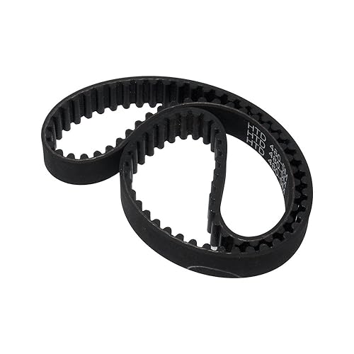 Miniatura 6 de 2 unids/paquete HTD 5M correas dentadas de goma de lazo cerrado 18.898 in longitud 96 dientes 0.591 in ancho industrial correa dentada