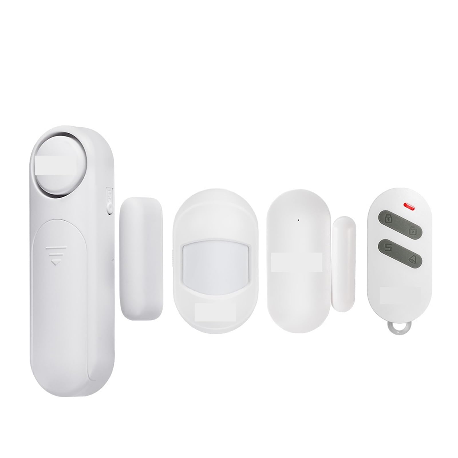 D121 Sensore magnetico for porte e finestre senza fili Allarme 120dB Antifurto 300 piedi(Alarm Kit 6)