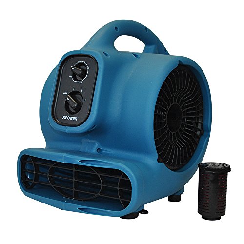 Xpower P-450At Freshen Aire Scented Air Mover Scent Diffusing Fan For Immediate Scenting, Cooling, Ventilating, & Drying Of Large Areas, Blue #TOP1